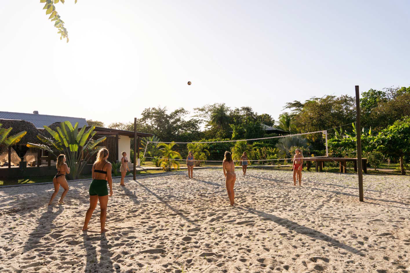 Beachfront Hideaway 30 Beachfront Hideaway volleyball court next to pool