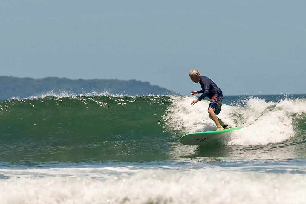 Australia Retreat 36 Adult surfer green wave